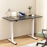 Artiss Standing Desk Motorised Dual Motor 140CM Black HASD-268-WHDF-BKDB-140