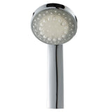 LED Shower Head Battery-Free Shower Head Glowing Shower Head Air Injection - Silver - Size Seven V1106-DSZ-SHOWER2-001-SLR-SEVEN-COLORVARIABLELIGHT