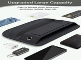 Universal Fit Premium Leather Car Seat Gap Filler Organizer, Center Console Organizer with Card V1107-800-74458-BRN-2PCS