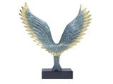 Nordic Wing Statue Resin Sculpture Statue Ornaments Modern Living Room Decoration Desktop Abstract V1294-YM0715-3115220051612