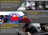 5.5 Car Dual Recording Media Dash Cam With Night Vision PRL-4835PRC