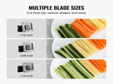 French Fry Cutter, Potato Slicer with 1/2" 3/8" 1/4" Stainless Steel Blades, Manual Potato Cutter V952-SYWSQSTJYJ12FI5HIV0