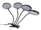 60W 4 Head LED Plant Growing Lights USB Power Supply Clip On Grow Lamp with 5 Dimmable Light Modes V1294-YM0718-3119220137611