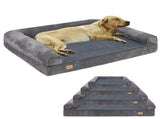 Orthopedic Dog Bed with Bolster Comfort Mattress V767-P-XD178-XL