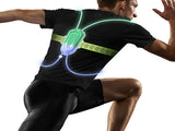 Multicolor Illuminated, Reflective Vest for Running or Cycling 
Running V1192-AZ-W-16254
