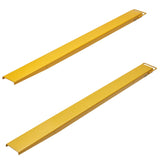 Pallet Fork Extensions, 2130 mm Length40 mm Width, Heavy Duty Steel Fork Extensions for Forklifts, V952-JZHCTYTS84IN89VTOV0