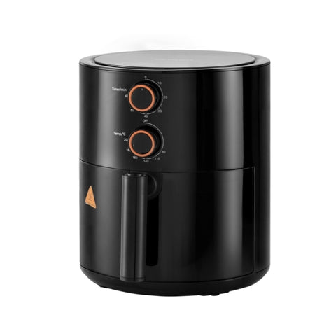 Devanti 4L Air Fryer Knob Control 1500W AF-K-G-4L-BK