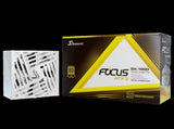 Seasonic 1000W Focus GX-1000 V4 WHITE Fully-Modular 80 PLUS Gold ATX3.1/PCIe 5.1 PSU V28-PSUSEAFOCUSGXWHITE1000V4