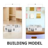 Multi-Color Unfinished Model Kit Set for Detailed Architectural Scene Visualization and Project V1192-AZ-W-31448