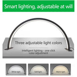 LED Nail Desk Lamp for Manicure Eyelash Extensions, 25W Adjustable Brightness Metal Foldable Task V1369-AZ3-W-21562