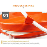 Universal Waterproof PU Leather Swimming Pool Safety Life Buoy V728-PB1005004084629834