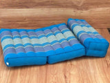 3-Fold Zafu Meditation Cushion Set Blue Medium Size V277-TTP3SEATBLUEMYSTOCK