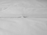 Accessorize Grey 400TC Grey Bamboo Cotton Double Stitched Quilt Cover Set Queen V442-HIN-QUILTCS-BAMBOOCOTTON-GREY-QS