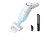 Handheld Car Vacuum Cleaner 9000Pa Rechargeable Portable Cordless Duster - White V1263-JX-6685-2