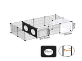 Pawz 16 Panels Guinea Pig Pet Playpen Small Pets Fence PT1360-AU
