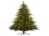 Christabelle 2.3m 7.5ft Bellewood Fir Christmas Tree Pre Lit Multi Function LED Foot Pedal Powe 112_NATBF75