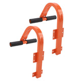 2Pack Ladder Stabilizer Roof Hook with Wheels Steel Strong Grip Easy Install Portable Ladder V1294-YM0901-3114230168811