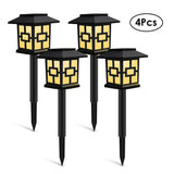 4Pcs Solar Lights Outdoor Landscape Lighting Lawn Lamp Solar Powered Light for Pathway Garden Patio V1294-YM0901-L4483-3-4