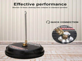 Universal 15" Pressure Washer Surface Cleaner 4000PSI Extension Nozzles Cleaning V201-QHGMMOREONE065