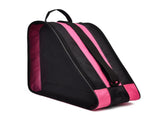 Pink 3-Compartment Roller Skate Bag Breathable Mesh Ice Skate Carrier with Adjustable Shoulder Strap V888-ELOSUNG43032
