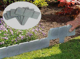30pcs Landscape Edging Border Plastic Garden Fence Lawn Decorative Border V1294-YM0716-10180449