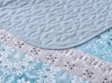 Peaceful Quilted coverlet and pillowcovers set Relax and Unwind - Queen size V745-MAC080468Q13U