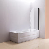 180 Degree Pivot Door 6mm Safety Glass Bath Shower Screen 800x1400mm By Della Francesca V63-830131