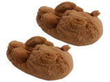 Cartoon Bear Slippers for Winter Female Wear Round Toe Comfortable Chic 1 Pair 11.79X7.86X5.89in V1192-AZ-W-27313
