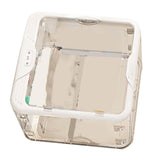 Figurine Display Box Transparent Stackable Dustproof Acrylic Figurine Storage Case for Home White V1294-YM0901-3117230120911