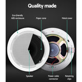 Giantz 6 Inch Ceiling Speakers In Wall Speaker Home Audio Stereos Tweeter 6pcs SPK-CEILING-MSR127X3