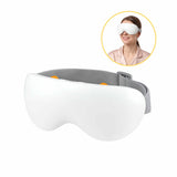 Livemor Eye Massager with Cooling & Heating Dual Hot Cold Compress Goggles with 12 Vibrating Nodes EYE-MASSAGE-03-COLD-WH