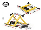 Everfit Bike Trainer Stand Indoor Riding Bicycle 6 Level Cycling Home Gym Yellow EB-B-IBT-YE