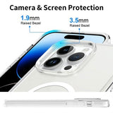 Ultimake Shockproof Transparent Magsafe Cover Case for iPhone 15 Pro V28-MOBCRAIP15PROMS
