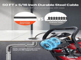 Drain Cleaner Machine 15m x 8mm, Auto Feed Sewer Snake Auger with 4 Cutters & Air-activated Foot V952-ZDJJKLSGDSTJWYRCQ002V3