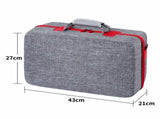 Hard Travel Carrying Case for Shockproof Storage Bag Compatible Slim Controllers/Disk Digital V1369-AZ3-W-03172