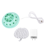 Mini Ultrasonic Dishwasher Portable USB Household Fruit Dishwasher for Home KitchenGreen V1294-YM0523-3113210186112