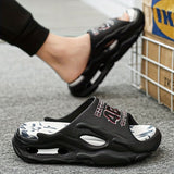 Men'S Slippers EVA Slippers Indoor Outdoor Slippers Beach Slippers Shower - White - Size 43 V1106-935-04245-WHT-43