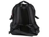 Pierre Cardin Mens Nylon Adventure Travel & Sport Large Backpack Bag in Grey/Black V563-PC3852-GREY