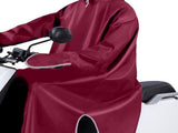 Electric Bike Raincoat Enlarged Protection Oxford Cloth Adults Sleeve Rain Poncho for Cycling Wine V1294-YM0710-3117230318715