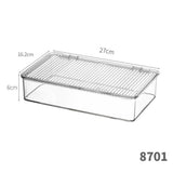 Bacon Container For Refrigerator Fridge Storage Organizer Cheese & Deli Storage Container V1192-AZ-W-3590