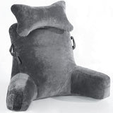 Extra Large Back Cushion with Armrests for Bed and Sofa Reading Sitting Support V1188-NACCD-4065