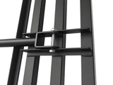 Lambu Lawn Levelling Rake Heavy Duty 75x25cm Steel Head Adjustable Handle Black UM1288-AU