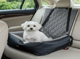 Pawz Pet Car Seat Dog Seat Travel Safety Booster Grey PT1352-GY-AU