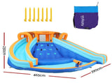 AirMyFun Kids Inflatable Pool Water Double Slide Park Jumping Castle 465X390CM IOT-B-83049-MC