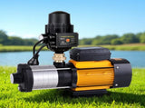 Giantz Garden Water Pump High Pressure 2500W Max 6-Stage Tank Irrigation Transfer Booster Pump Black PUMP-ST6-SS-OG-TPC