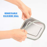 1400ml Lunchbox - Box - Bento Box - Stainless Steel Food Containers - Adult Lunchbox V1188-MS101-02590-1