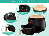 "5L Intelligent Touch Healthy Fresh Cooking Air Fryer V1102-HEJD-002