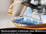 Cordless Vacuum Cleaner, 55Kpa Powerful Suction8-in-1 Powerful Stick Vacuum Cleaner with V1313-AU-A27O