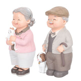 Couple Statue Creative Resin Ornament Assorted 1 Set V1192-AZ-W-30292