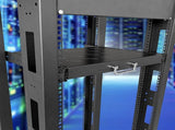 Sliding Rack Server Shelf 1U 19" 4 Post Mount Adjustable 15" to 22" Rack Tray V63-952651